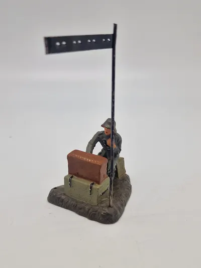Original tysk linoliumsfigur