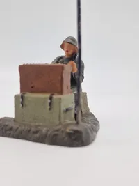 Original tysk linoliumsfigur