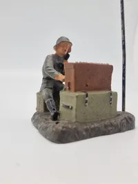 Original tysk linoliumsfigur