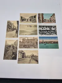 Samling originale tyske postkort - ww1
