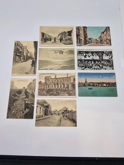Samling originale tyske postkort - ww1