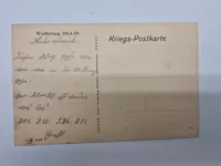 Samling originale tyske postkort - ww1