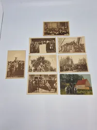 Samling ww1 postkort - med sønderjyske motiver