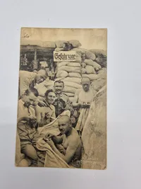 Samling originale tyske ww1 postkort