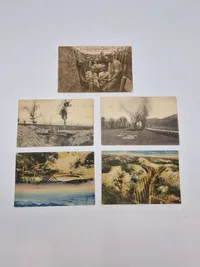 Samling originale tyske ww1 postkort