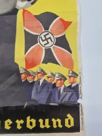 Sjælden original tysk plakat - NS reichkriegerbund