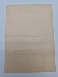 Originalt urkunde for ISA