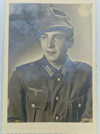 Originalt tysk Edelweis patch med foto - ww2