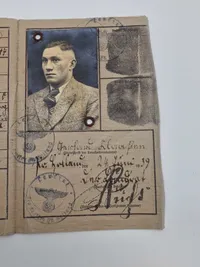 Originalt tysk kennkarte - ww2