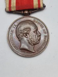 Original deltager medalje (2 Slesvigske krig) 1864