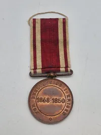 Original dansk deltager medalje (1 slesvigske krig) 1848-1850