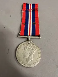 Original Engelsk WW2 medalje