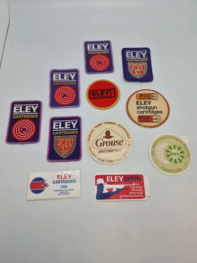 Lot ølbrikker/reklame mærker fra Eley