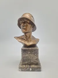 Original Tysk WW2 buste