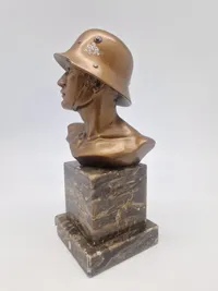 Original Tysk WW2 buste