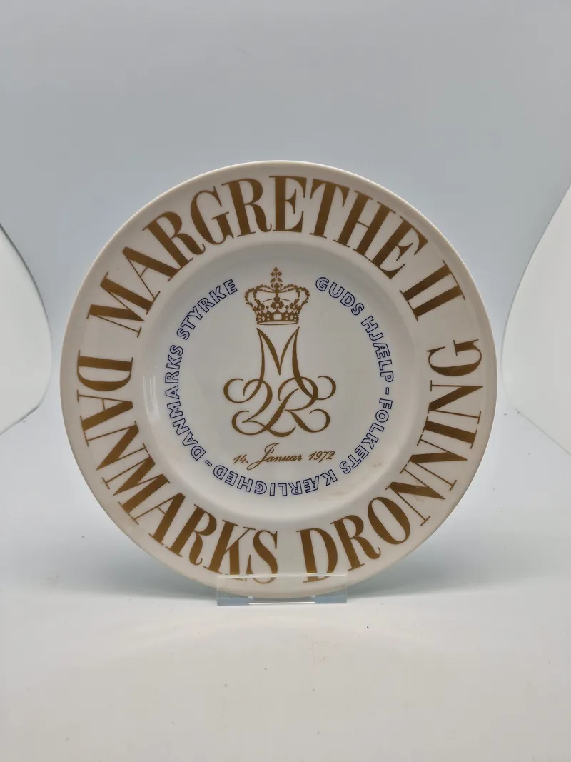 Original B&G plakette - Dronning Magrethe