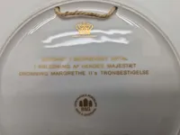 Original B&G plakette - Dronning Magrethe
