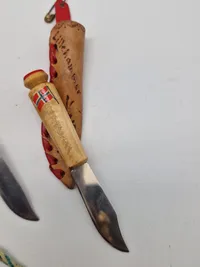 Samling ældre knive