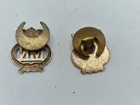 Sæt originale WW2 Merchant Navy badges