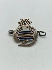 Original dansk pin fra modstandsbevægelsen