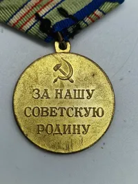 Original russisk medalje for the defence of the Caucaus