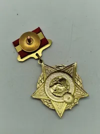 Original Warrior internationalist from grateful Afghan people Afghanistan War medal USSR