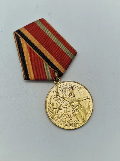 Original Original Soviet Russian USSR Medal XXX 30 Years Victory in WWII