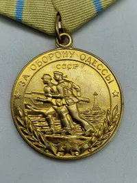 Original Medal "For the Defence of Odessa"