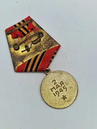 Original russisk medalje for erobringen af Berlin
