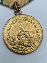 Original USSR Medal for the Defense of Leningrad