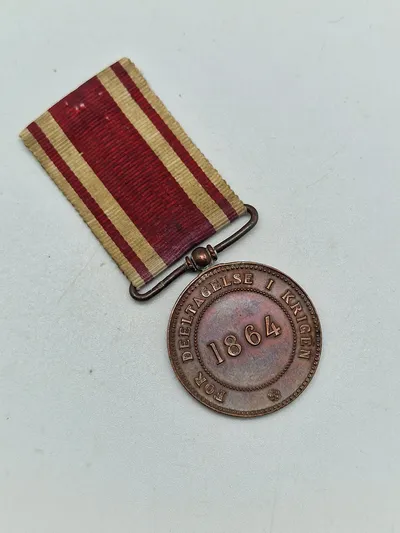 Original 1864 deltager medalje
