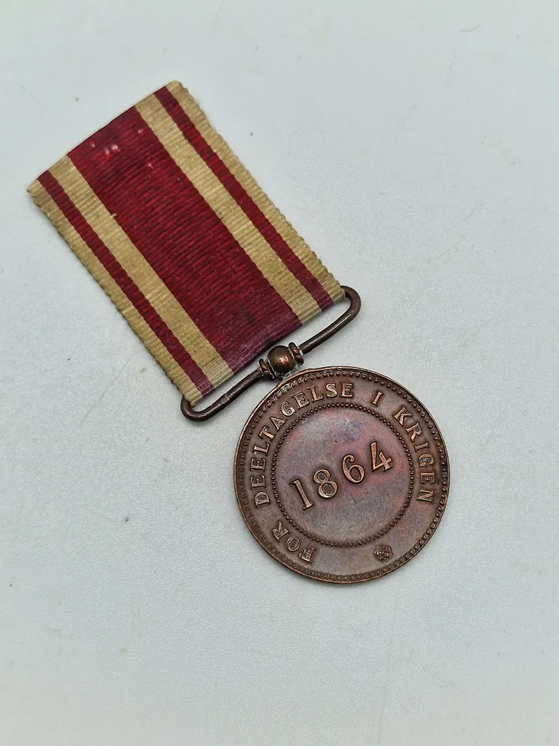 Original 1864 deltager medalje