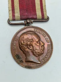 Original 1864 deltager medalje