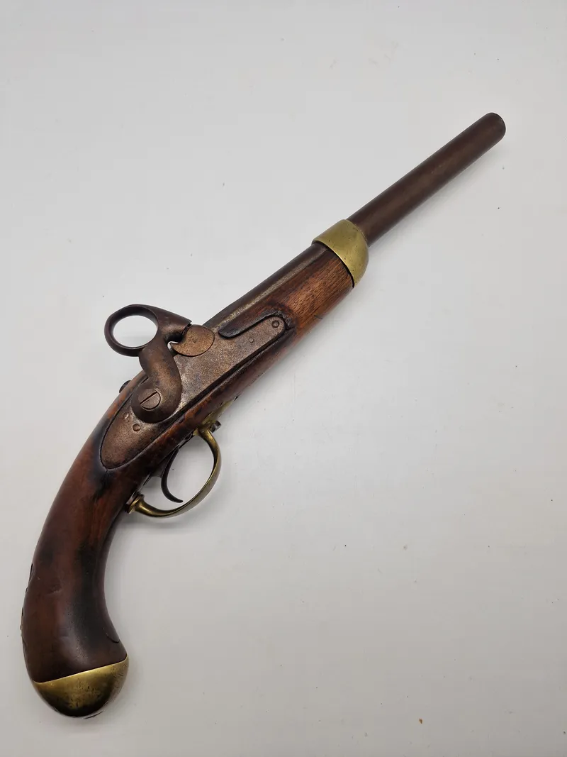 Original dansk Ringhanepistol model 1848 (Liege