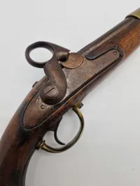 Original dansk Ringhanepistol model 1848 (Liege