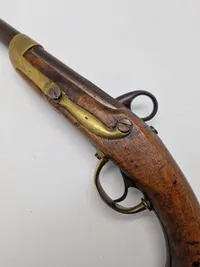 Original dansk Ringhanepistol model 1848 (Liege