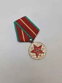 Original russisk medalje med tildelingsbevis