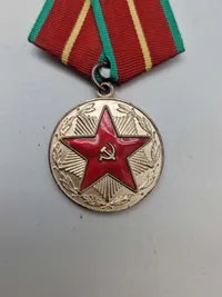 Original russisk medalje med tildelingsbevis