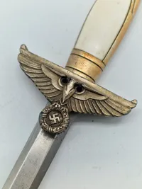 Tysk diplomat daggert - veludført Postwar