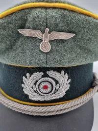 Tysk Heer kasket - Postwar