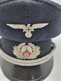 Tysk Küffhauser kasket - Postwar