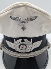 Tysk Luftwaffe sommer kasket  - postwar
