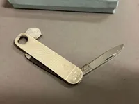 Original lommekniv sterling sølv med cigar klipper