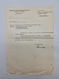 Originalt tysk wehrpas m. papir
