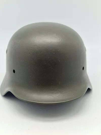 Original tysk stålhjelm - ww2