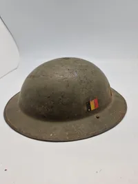 Original belgisk  hjelm