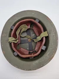 Original belgisk  hjelm