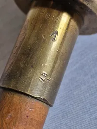 Original engelsk rensestok - ww2