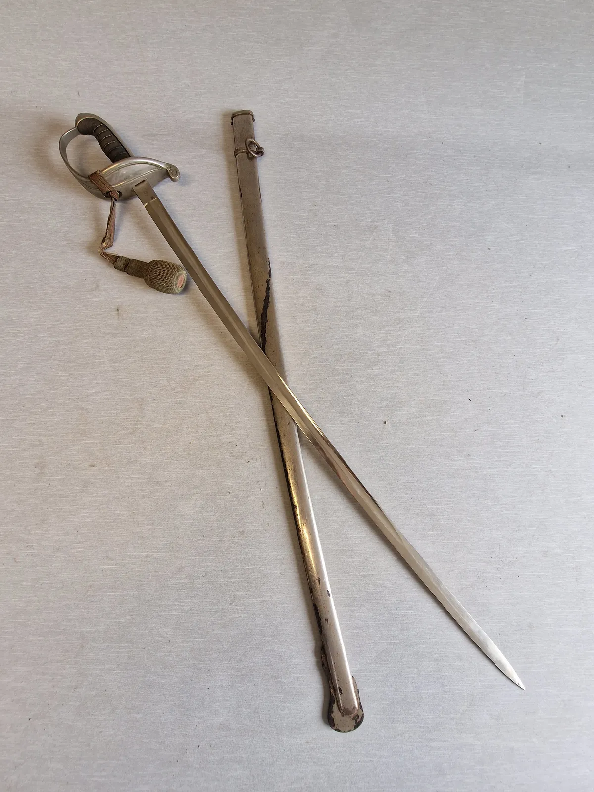 Dansk model 1858 Officerssabel