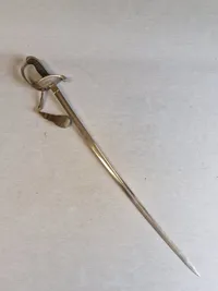 Dansk model 1858 Officerssabel
